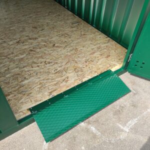 Folding Ramp for flat pack container XPandaStore