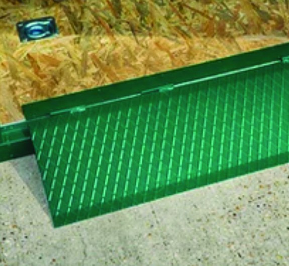 Folding Steel Ramp ( Green) – 1000mm