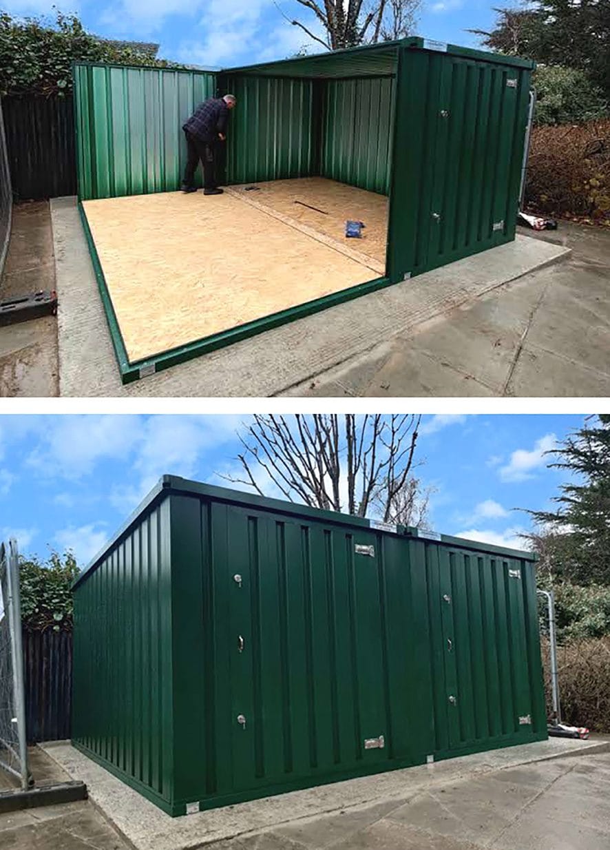 Flat pack builders near clearance